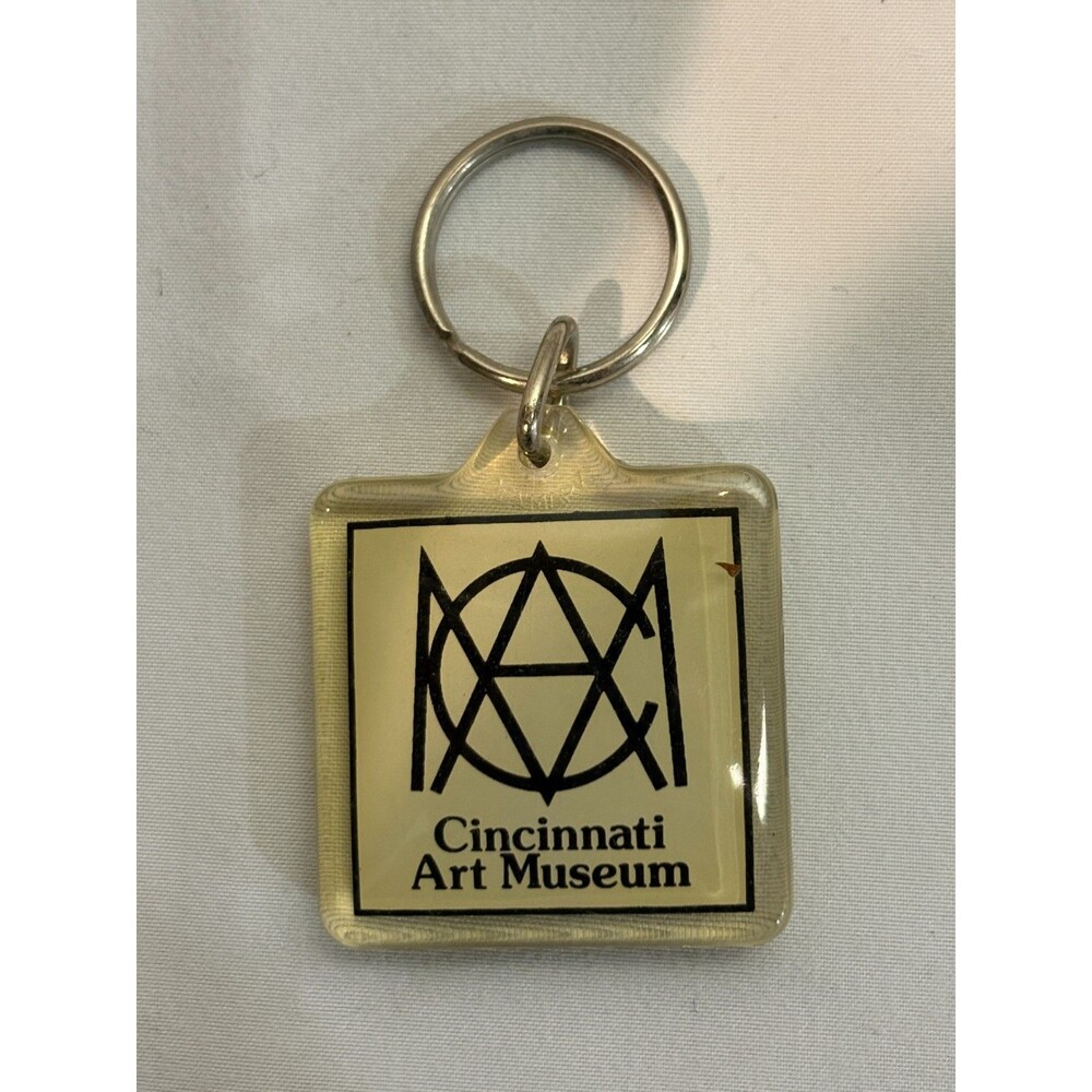 Vintage Ohio - CINCINNATI ART MUSEUM Souvenir Acrylic Keychain